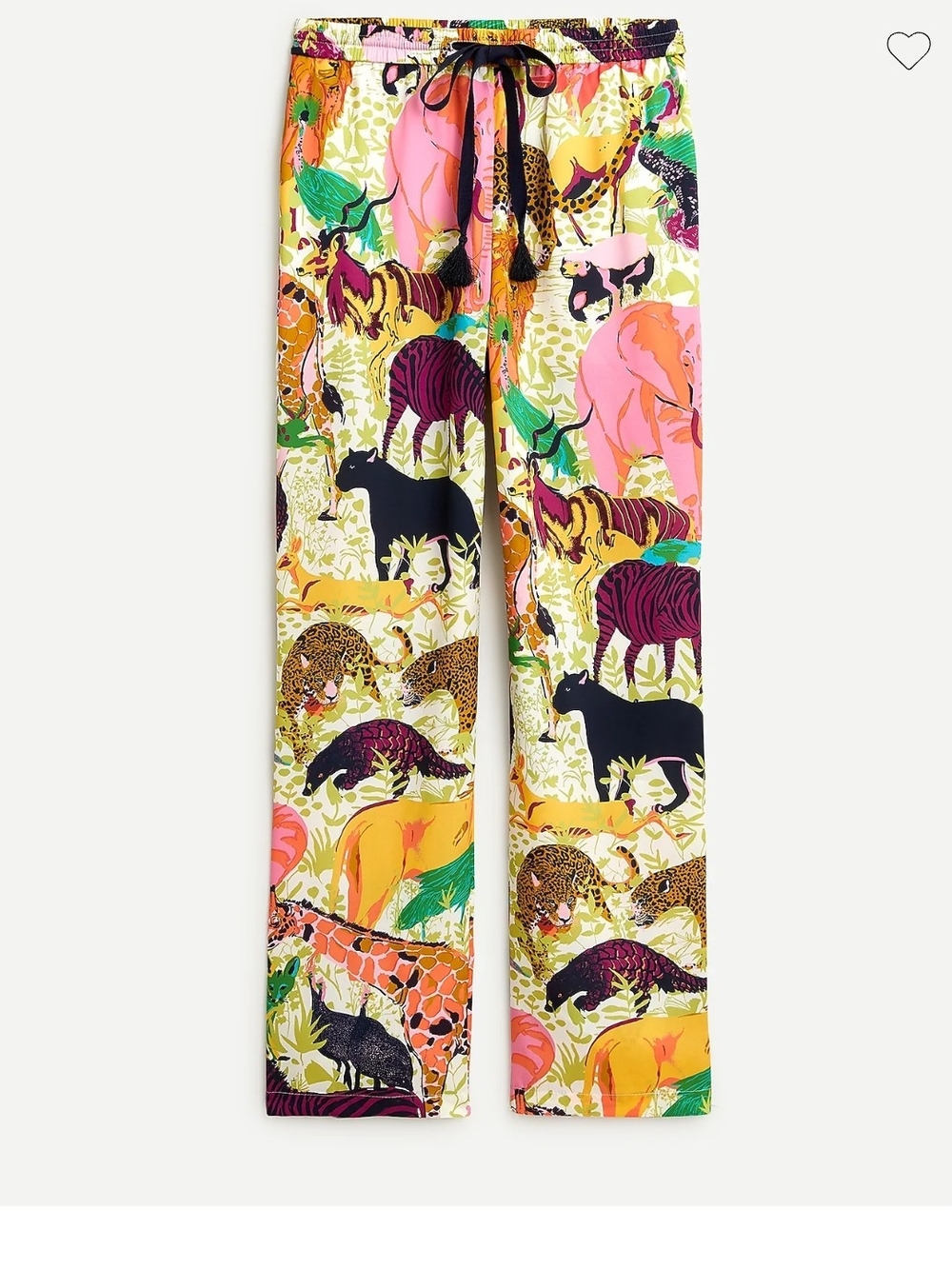 J. Crew Ratti Safari Pants Jungle Critters - Picture 5 of 7